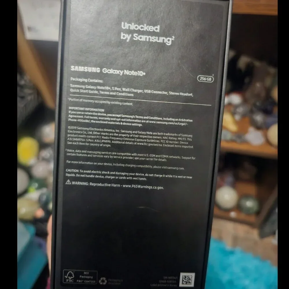 Samsung note 10+ 256gb unlocked